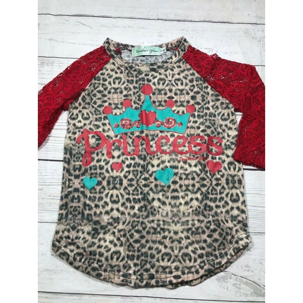 Southern Grace Girls T-Shirt Tee 6-8Y